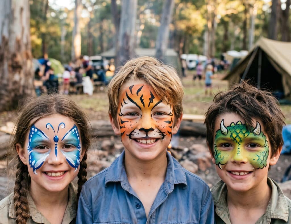 Kids With Facepaint